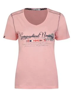 GEOGRAPHICAL NORWAY Shirt "Jeanne" Lichtroze