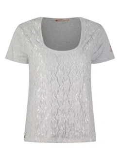 GEOGRAPHICAL NORWAY Shirt "Joeline" Lichtgrijs