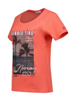 GEOGRAPHICAL NORWAY Shirt "Jorgina" Koraalrood -Gstar Kleding Winkel geographical norway shirt jorgina koraalrood 2