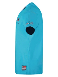 GEOGRAPHICAL NORWAY Shirt "Jvick" Turquoise -Gstar Kleding Winkel geographical norway shirt jvick turquoise 3