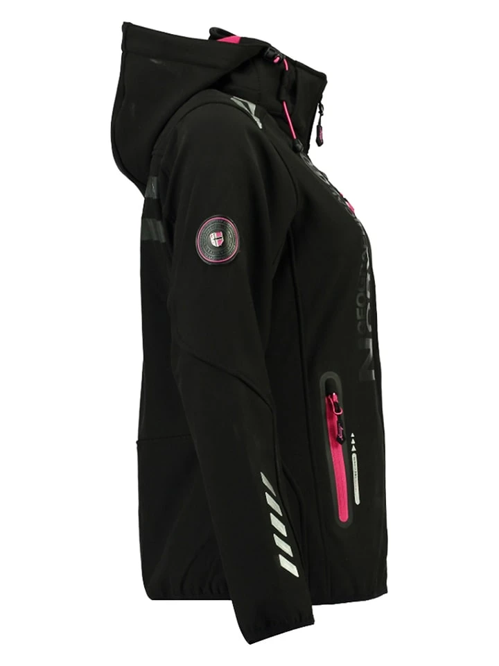 GEOGRAPHICAL NORWAY Softshelljas "Reveuse" Zwart 5 GEOGRAPHICAL NORWAY Softshelljas "Reveuse" Zwart - Afbeelding 3