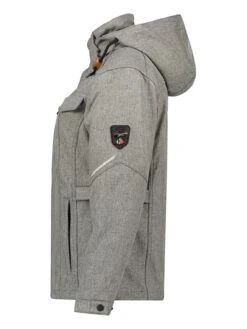 GEOGRAPHICAL NORWAY Softshelljas "Tugar" Grijs -Gstar Kleding Winkel geographical norway softshelljas tugar grijs 3