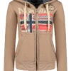 GEOGRAPHICAL NORWAY Sweatvest "Farlotte" Beige