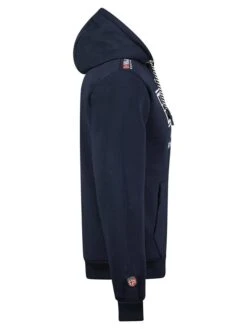 GEOGRAPHICAL NORWAY Sweatvest "Fernando" Donkerblauw -Gstar Kleding Winkel geographical norway sweatvest fernando donkerblauw 3