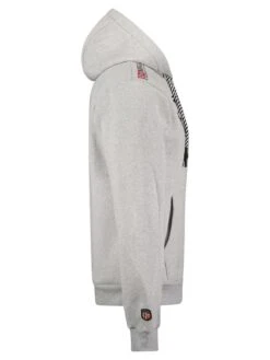 GEOGRAPHICAL NORWAY Sweatvest "Fernando" Grijs -Gstar Kleding Winkel geographical norway sweatvest fernando grijs 3