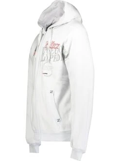 GEOGRAPHICAL NORWAY Sweatvest "Gadventure" Wit -Gstar Kleding Winkel geographical norway sweatvest gadventure wit 2