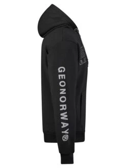 GEOGRAPHICAL NORWAY Sweatvest "Galette" Zwart -Gstar Kleding Winkel geographical norway sweatvest galette zwart 3