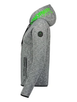 GEOGRAPHICAL NORWAY Sweatvest "Galipette" Grijs -Gstar Kleding Winkel geographical norway sweatvest galipette grijs 2