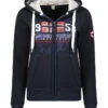 GEOGRAPHICAL NORWAY Sweatvest "Gapical" Donkerblauw -Gstar Kleding Winkel geographical norway sweatvest gapical donkerblauw