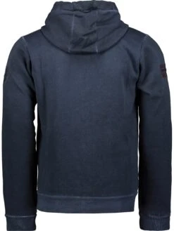 GEOGRAPHICAL NORWAY Sweatvest "Gimdo" Donkerblauw -Gstar Kleding Winkel geographical norway sweatvest gimdo donkerblauw 1