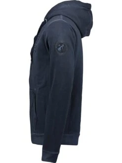 GEOGRAPHICAL NORWAY Sweatvest "Gimdo" Donkerblauw -Gstar Kleding Winkel geographical norway sweatvest gimdo donkerblauw 3