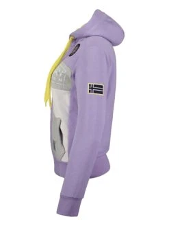 GEOGRAPHICAL NORWAY Sweatvest "Gweny" Paars -Gstar Kleding Winkel geographical norway sweatvest gweny paars 2