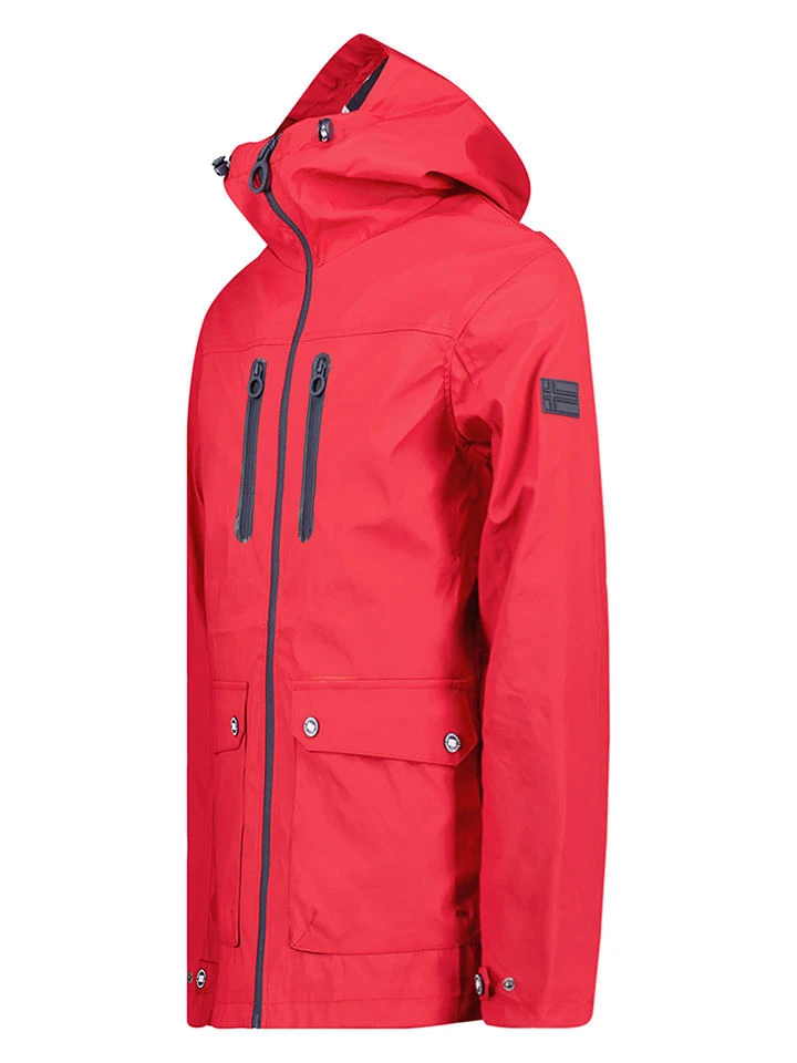 GEOGRAPHICAL NORWAY Tussenjas "Didou" Rood 5 GEOGRAPHICAL NORWAY Tussenjas "Didou" Rood - Afbeelding 3