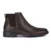 Geox Chelseaboots "Kapsian" Bruin -Gstar Kleding Winkel geox chelseaboots kapsian bruin