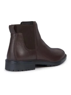 Geox Chelseaboots "Kapsian" Bruin -Gstar Kleding Winkel geox chelseaboots kapsian bruin 3