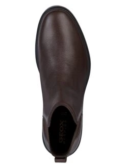 Geox Chelseaboots "Kapsian" Bruin -Gstar Kleding Winkel geox chelseaboots kapsian bruin 4