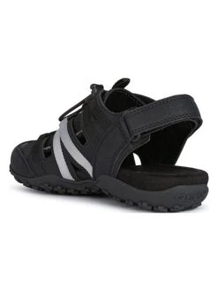 Geox Enkelsandalen "Donna" Zwart -Gstar Kleding Winkel geox enkelsandalen donna zwart 2