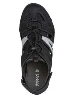 Geox Enkelsandalen "Donna" Zwart -Gstar Kleding Winkel geox enkelsandalen donna zwart 4