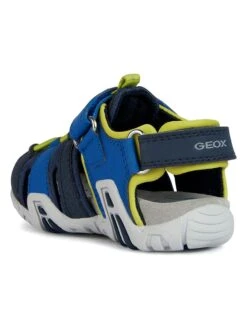 Geox Enkelsandalen "Kraze" Blauw -Gstar Kleding Winkel geox enkelsandalen kraze blauw 2