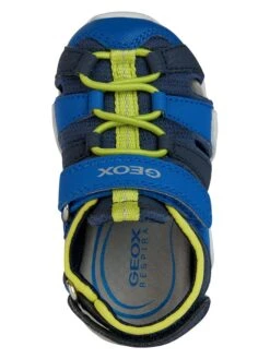 Geox Enkelsandalen "Kraze" Blauw -Gstar Kleding Winkel geox enkelsandalen kraze blauw 4