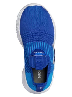 Geox Instappers "Assister" Blauw -Gstar Kleding Winkel geox instappers assister blauw 5