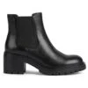 Geox Leren Chelseaboots "Damiana" Zwart