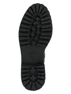 Geox Leren Laarzen "Iridea" Zwart -Gstar Kleding Winkel geox leren laarzen iridea zwart 4