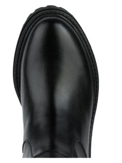 Geox Leren Laarzen "Iridea" Zwart -Gstar Kleding Winkel geox leren laarzen iridea zwart 5