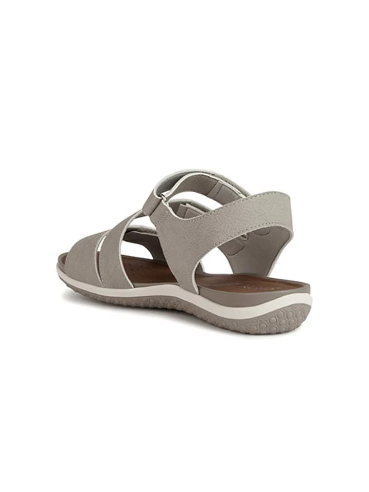 Geox Leren Sandalen "Sandalvega" Grijs 5 Geox Leren Sandalen "Sandalvega" Grijs - Afbeelding 3