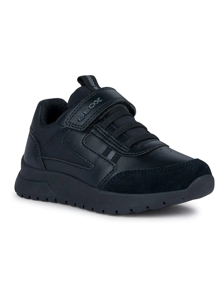 Geox Leren Sneakers "Briezee" Donkerblauw 4 Geox Leren Sneakers "Briezee" Donkerblauw - Afbeelding 2
