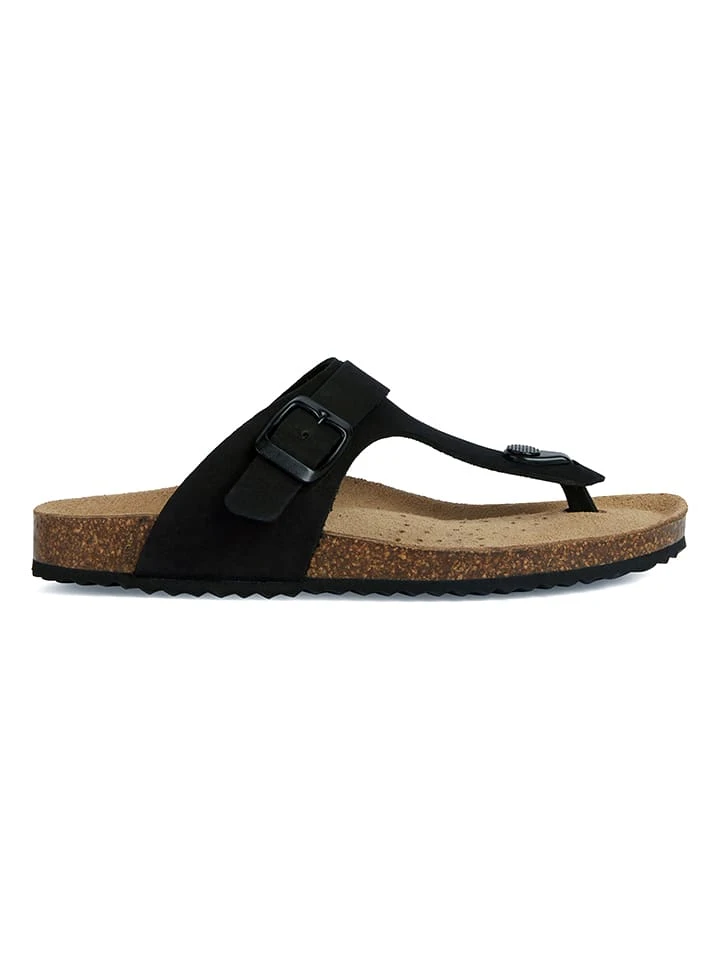 Geox Leren Teenslippers "Brionia" Bruin 3 Geox Leren Teenslippers "Brionia" Bruin