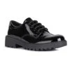 Geox Leren Veterschoenen "Casey" Zwart -Gstar Kleding Winkel geox leren veterschoenen casey zwart