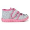 Geox Pantoffels "Zyzie" Grijs/roze -Gstar Kleding Winkel geox pantoffels zyzie grijs roze