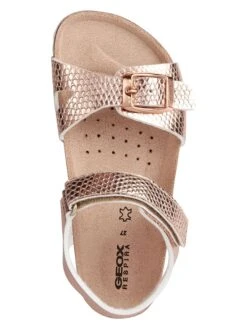 Geox Sandalen "Adriel" Goudkleurig -Gstar Kleding Winkel geox sandalen adriel goudkleurig 4