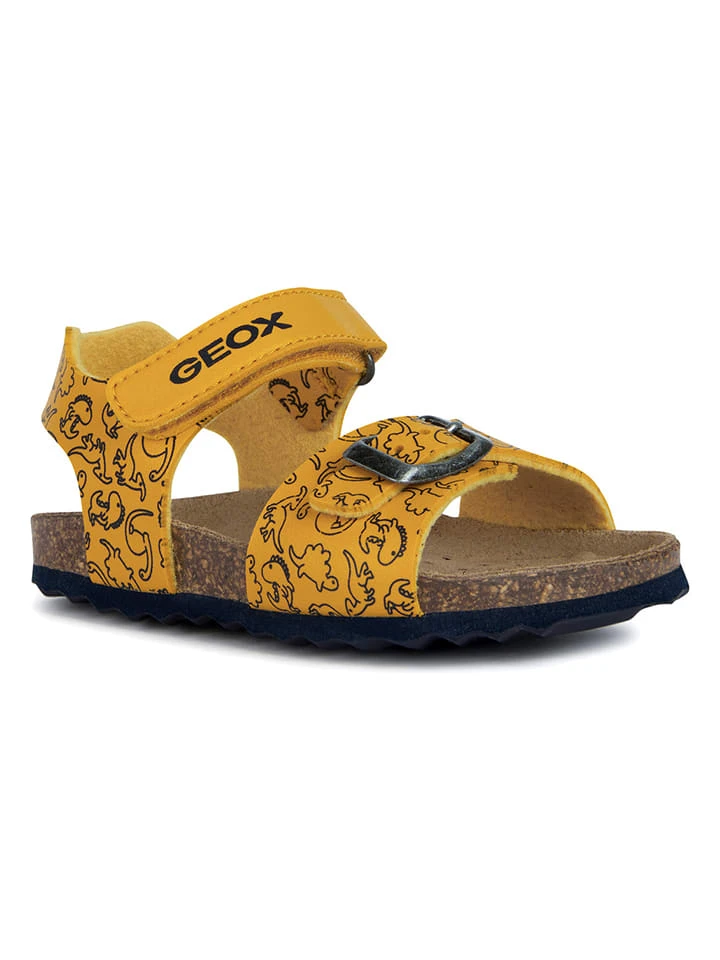 Geox Sandalen "Chalki" Geel 4 Geox Sandalen "Chalki" Geel - Afbeelding 2