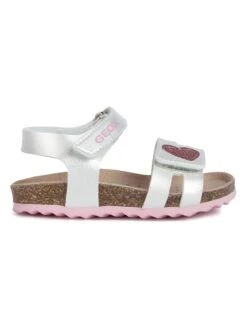 Geox Sandalen "Chalki" Zilverkleurig
