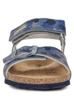 Geox Sandalen "Ghita" Blauw -Gstar Kleding Winkel geox sandalen ghita blauw 2