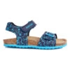 Geox Sandalen "Ghita" Donkerblauw/blauw -Gstar Kleding Winkel geox sandalen ghita donkerblauw blauw