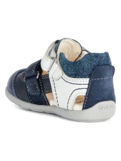 Geox Sandalen "Kaytan" Blauw -Gstar Kleding Winkel geox sandalen kaytan blauw 3