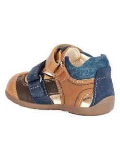 Geox Sandalen "Kaytan" Lichtbruin -Gstar Kleding Winkel geox sandalen kaytan lichtbruin 2