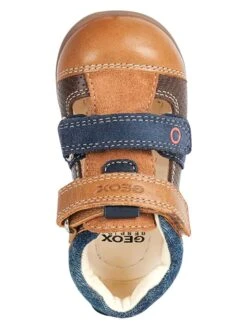 Geox Sandalen "Kaytan" Lichtbruin -Gstar Kleding Winkel geox sandalen kaytan lichtbruin 3