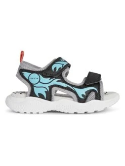 Geox Sandalen "Splush" Zwart/lichtblauw