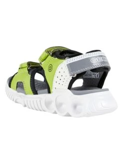 Geox Sandalen "Wroom" Groen -Gstar Kleding Winkel geox sandalen wroom groen 2