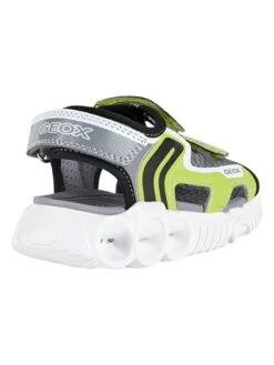 Geox Sandalen "Wroom" Groen -Gstar Kleding Winkel geox sandalen wroom groen 3