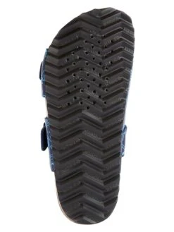 Geox Slippers "Ghita" Blauw -Gstar Kleding Winkel geox slippers ghita blauw 5