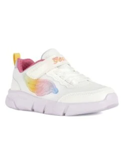 Geox Sneakers "Aril" Crème/meerkleurig -Gstar Kleding Winkel geox sneakers aril creme meerkleurig 2