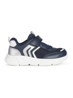 Geox Sneakers "Aril" Donkerblauw/zilverkleurig
