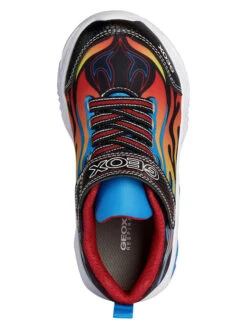 Geox Sneakers "Assister" Zwart/meerkleurig -Gstar Kleding Winkel geox sneakers assister zwart meerkleurig 5