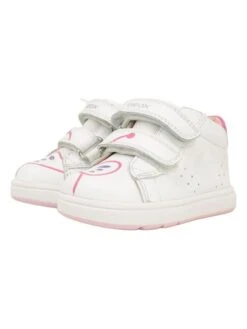 Geox Sneakers "Biglia" Wit -Gstar Kleding Winkel geox sneakers biglia wit 2