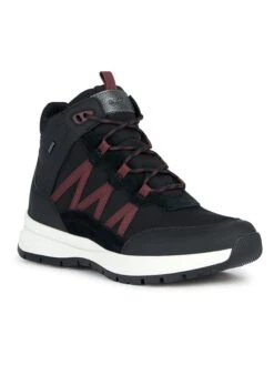 Geox Sneakers "Braies" Zwart -Gstar Kleding Winkel geox sneakers braies zwart 1